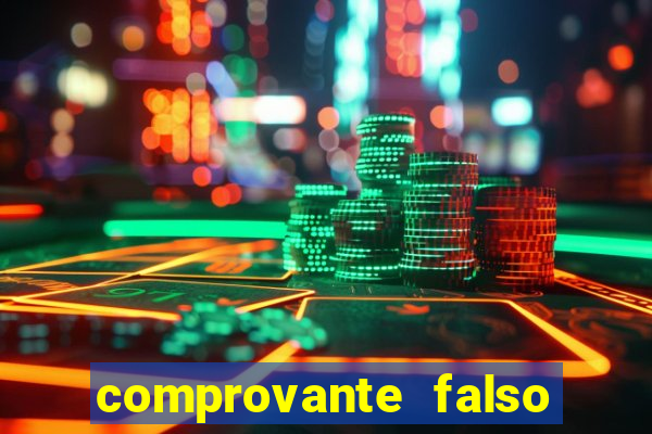 comprovante falso de 50 reais